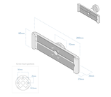 Powered iPad Wall Mount